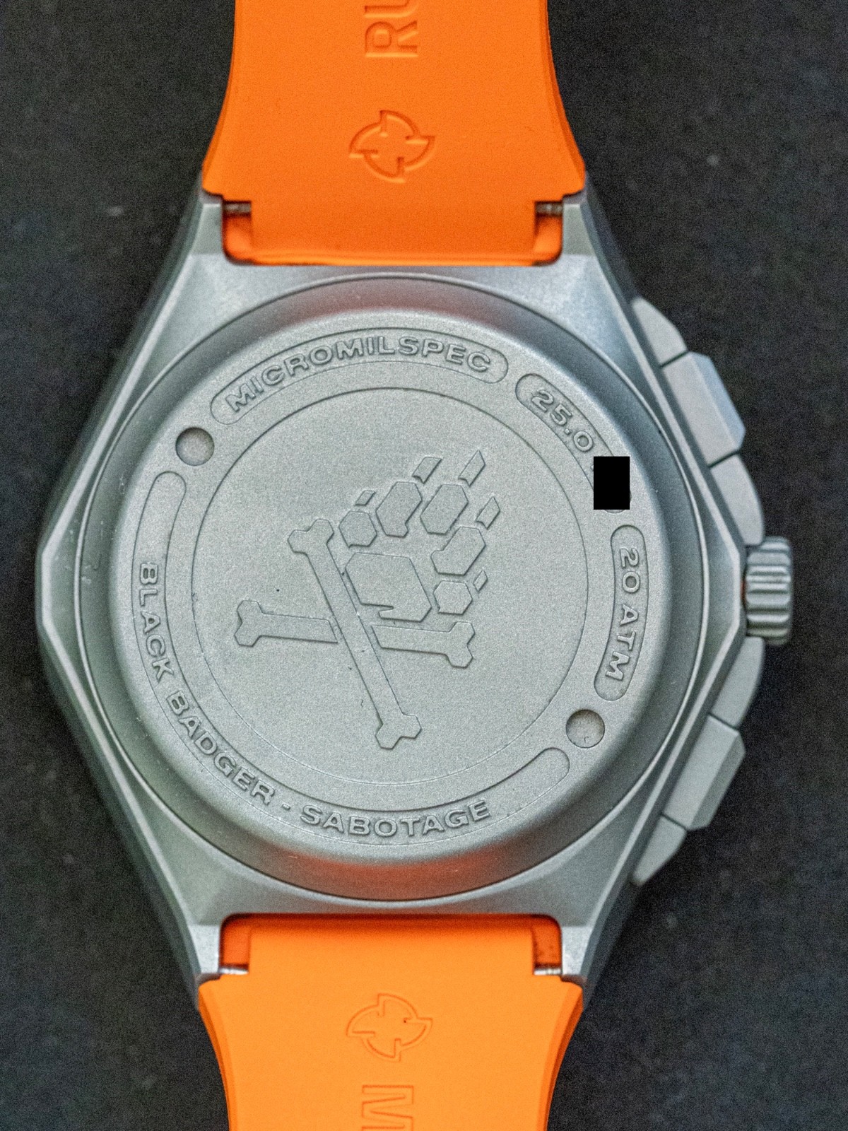 Micromilspec Milgraph Project Sabotage – 1 of 75 Titanium tool watch, GMT chrono