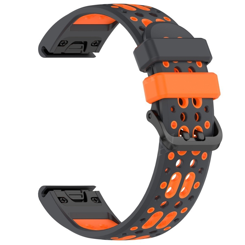 Quickfit Silicone Strap For Garmin Fenix 8 Solar Epix 7 7X 6 6X Pro 5 Watch Band