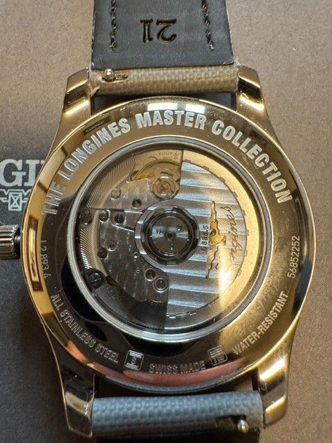 LONGINES MASTER COLLECTION- L2.893.4.79.6 Automatic watch, 42.00 mm, stainless