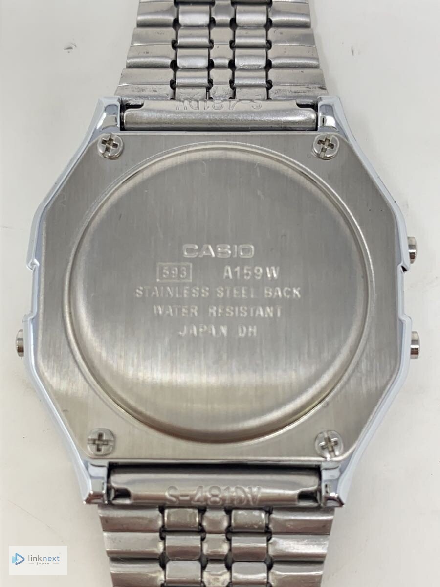 CASIO A159WA-N1JH Men’s Digital Quartz Stainless Steel Watch
