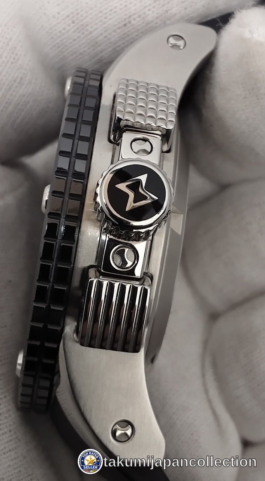 EDOX Class 1 Quartz Men’s Watch 10014-3NC-N1N Stainless Steel Rubber #M-1300