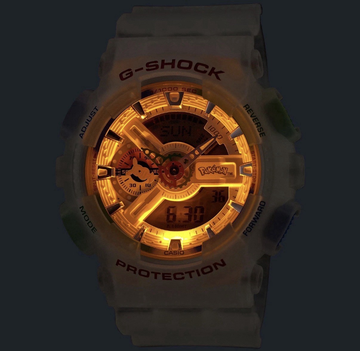 Casio G-SHOCK x Pokémon 30th Anniversary GA110PKM-7A – IN HAND