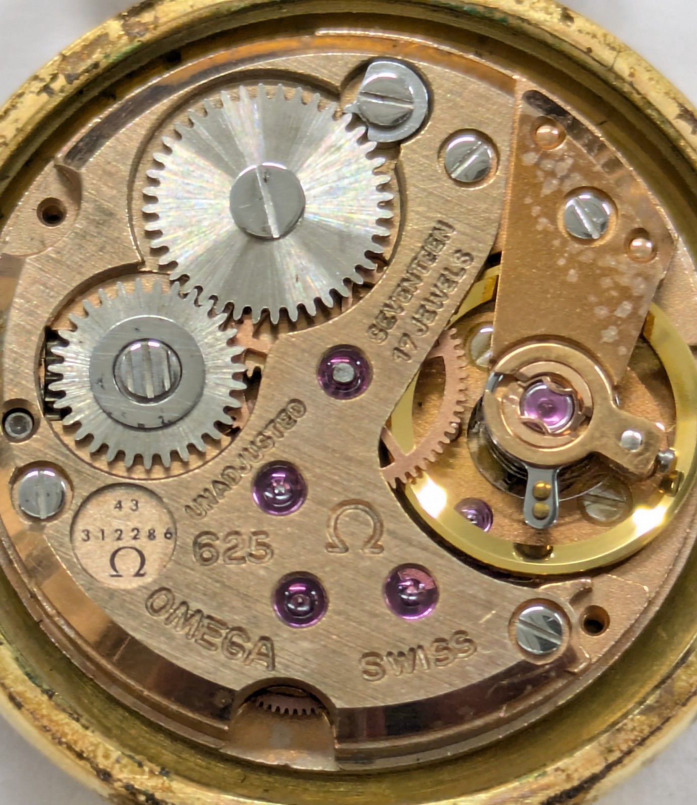*Vintage 1979* OMEGA De Ville Cal.625 Manual Winding Gold Swiss Made 22mm Womens