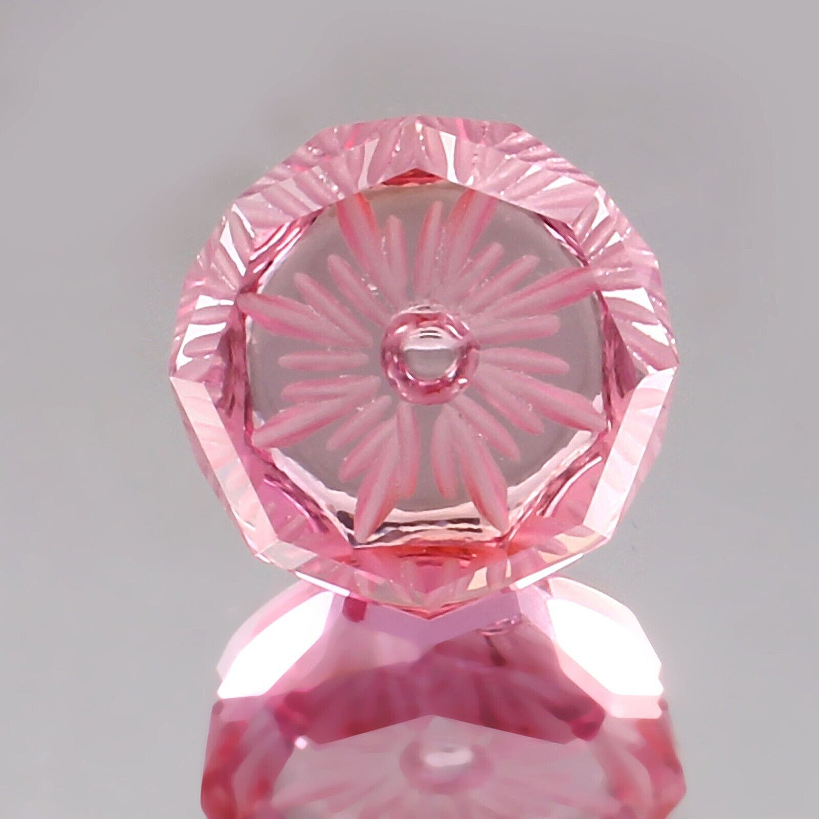 AAA 31.30 Ct Natural Flawless Pink Morganite Fantasy Cut Carving Loose Gemstone