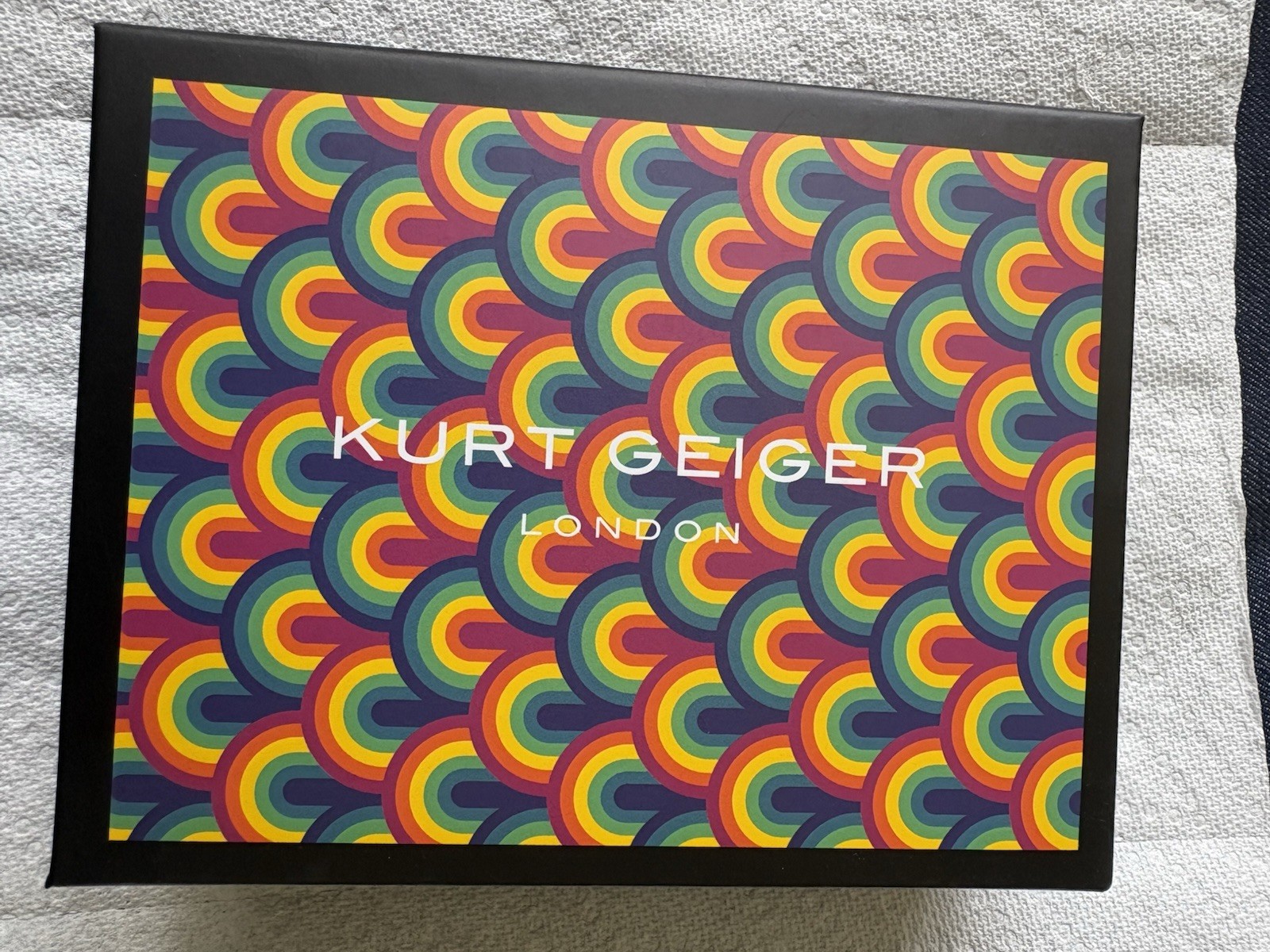 Kurt Geiger LondonButterfly Gemstone Collar Necklace Multi 16″ L +2″ GIF Box New