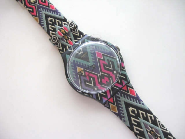 PRETTY BOHEMIAN! New Gents Swatch CREATIVE ART By UMA WANG! NIB-LTD #777 PCS!