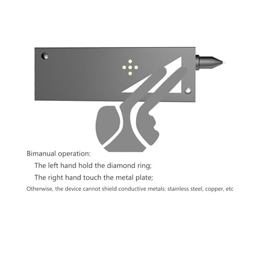 Diamond Tester Pen with 60X Loupe Magnifier – Professional Jewelry Selector Tool