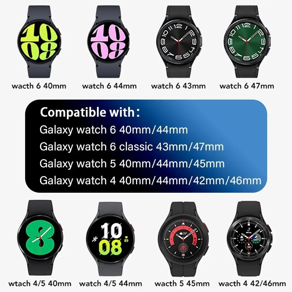 Magnetic Braided Strap Compatible With Samsung Galaxy Watch 7 6 5 4 Pro