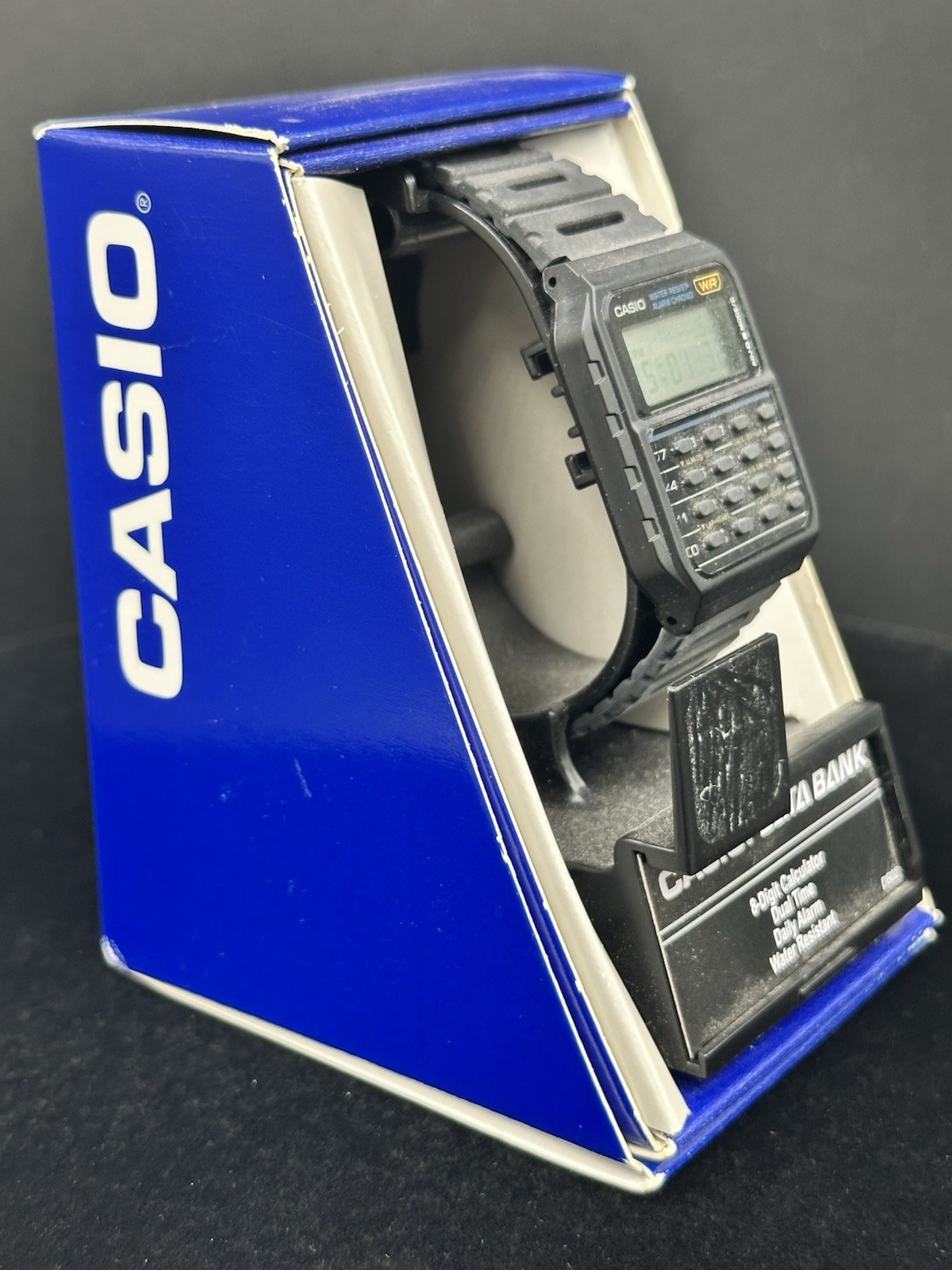 Casio Quartz CA-53W-1CR Calculator Digital Vintage Men’s Watch