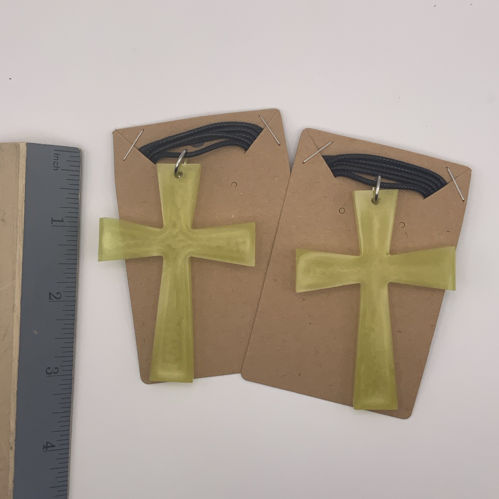 House Of David Handmade Cross Necklace Lemon Sunshine Bulk Available
