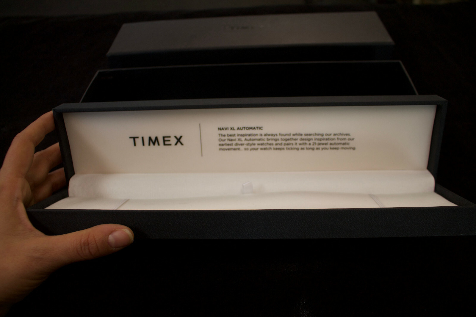 Timex Navi XL Automatic Black Box Only ****BOX ONLY****