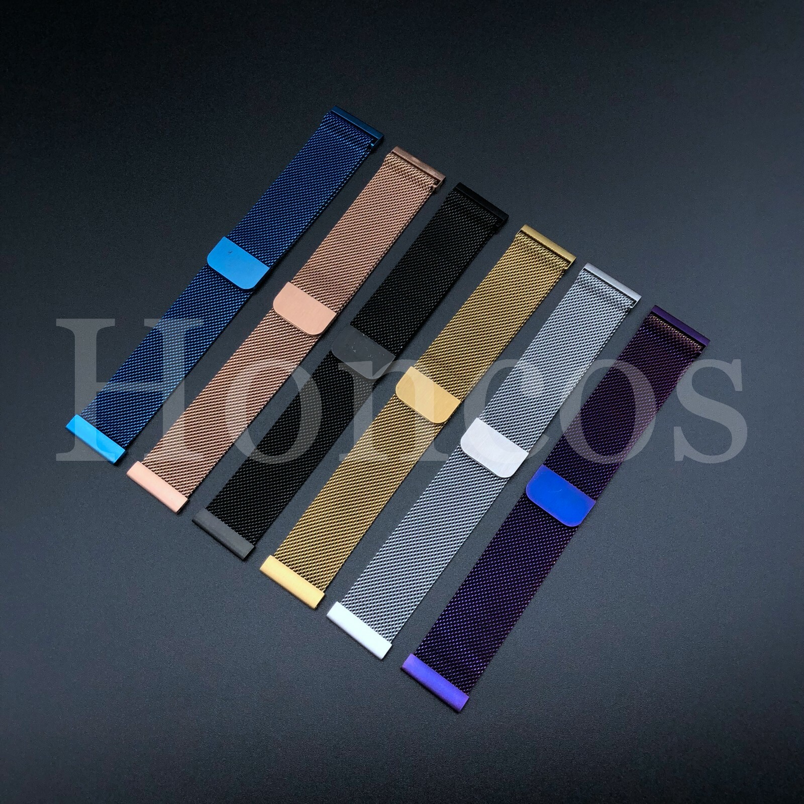 20/22mm Fits for Fossil Q Smart Watch Band Strap Magnetic Milanese Loop Bracelet