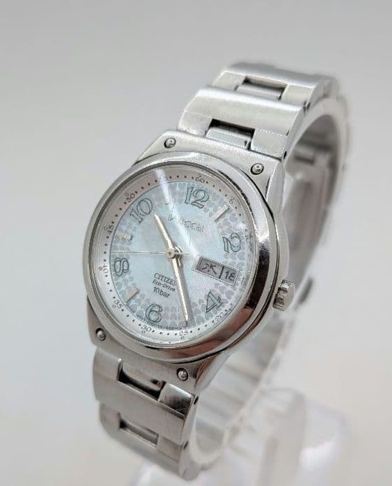 Citizen Wicca Eco-Drive Solar Analog Wristwatch wrist 14cm/5.5in