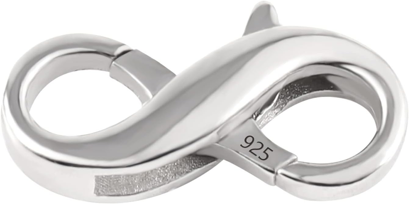 Lobster Clasp Necklace Bracelet Extender 925 Sterling Connector Claw New