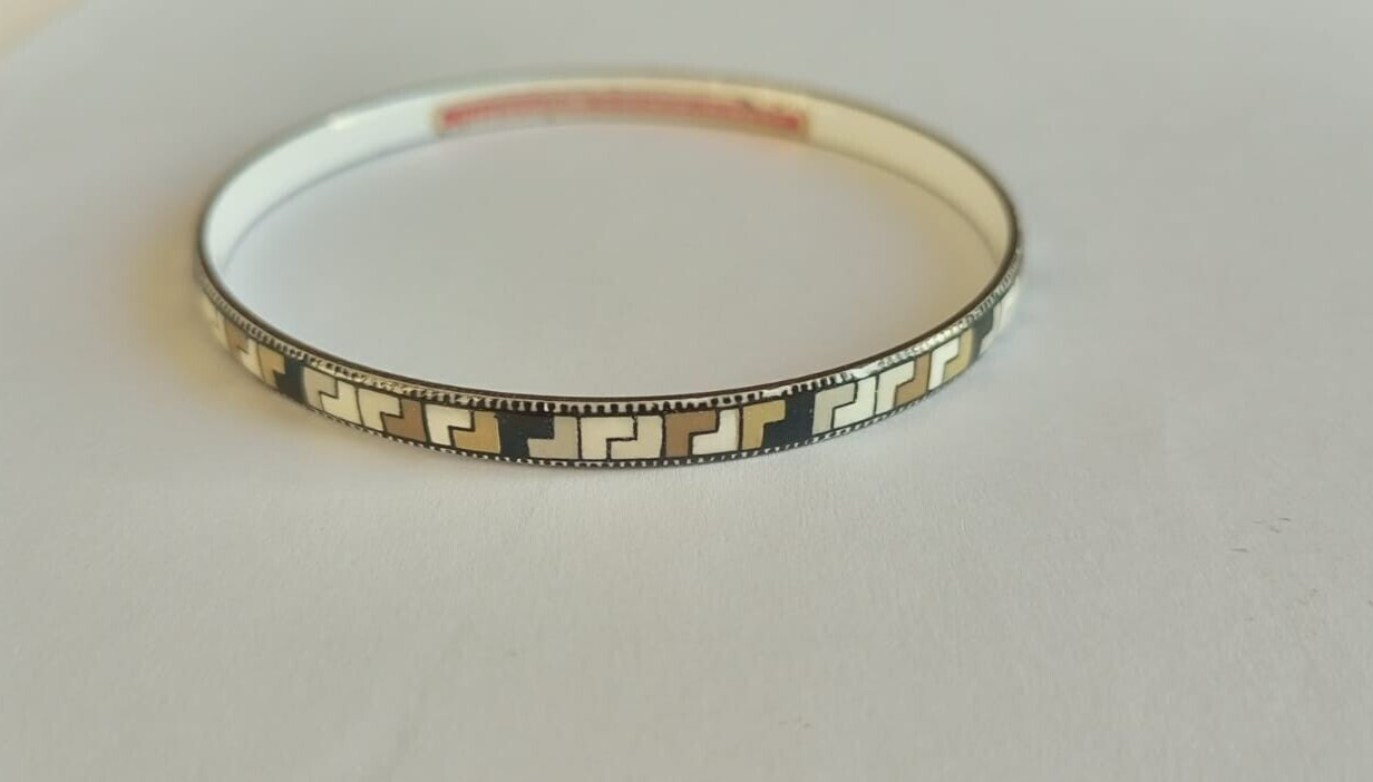 Vintage Elegant Handmade White beige Brown black Decorative Color Bracelet Women