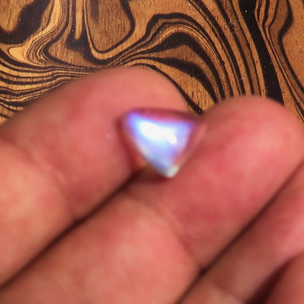 Loose Moonstone, Unique Designer Cabochon, 3.5 CT – 11.6 mm x 8.8 mm x 5.2 mm