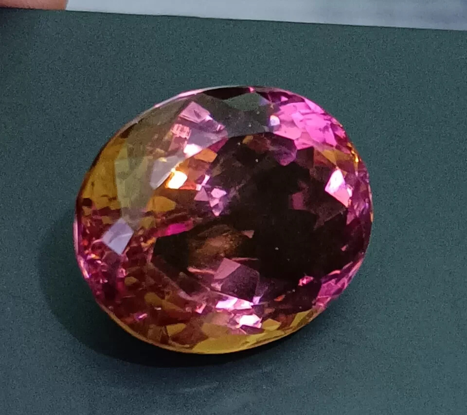 NATURAL Alexandrite (7 Color-Change) Oval Cut 71.85 Ct Loose Certified GEMSTONE