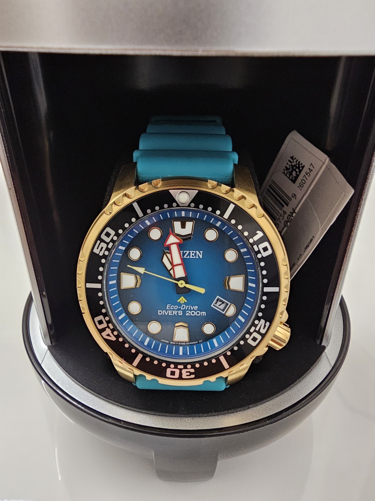 New Citizen Promaster BN0162-02X Eco-Drive Men Diver Watch with Extra Strap