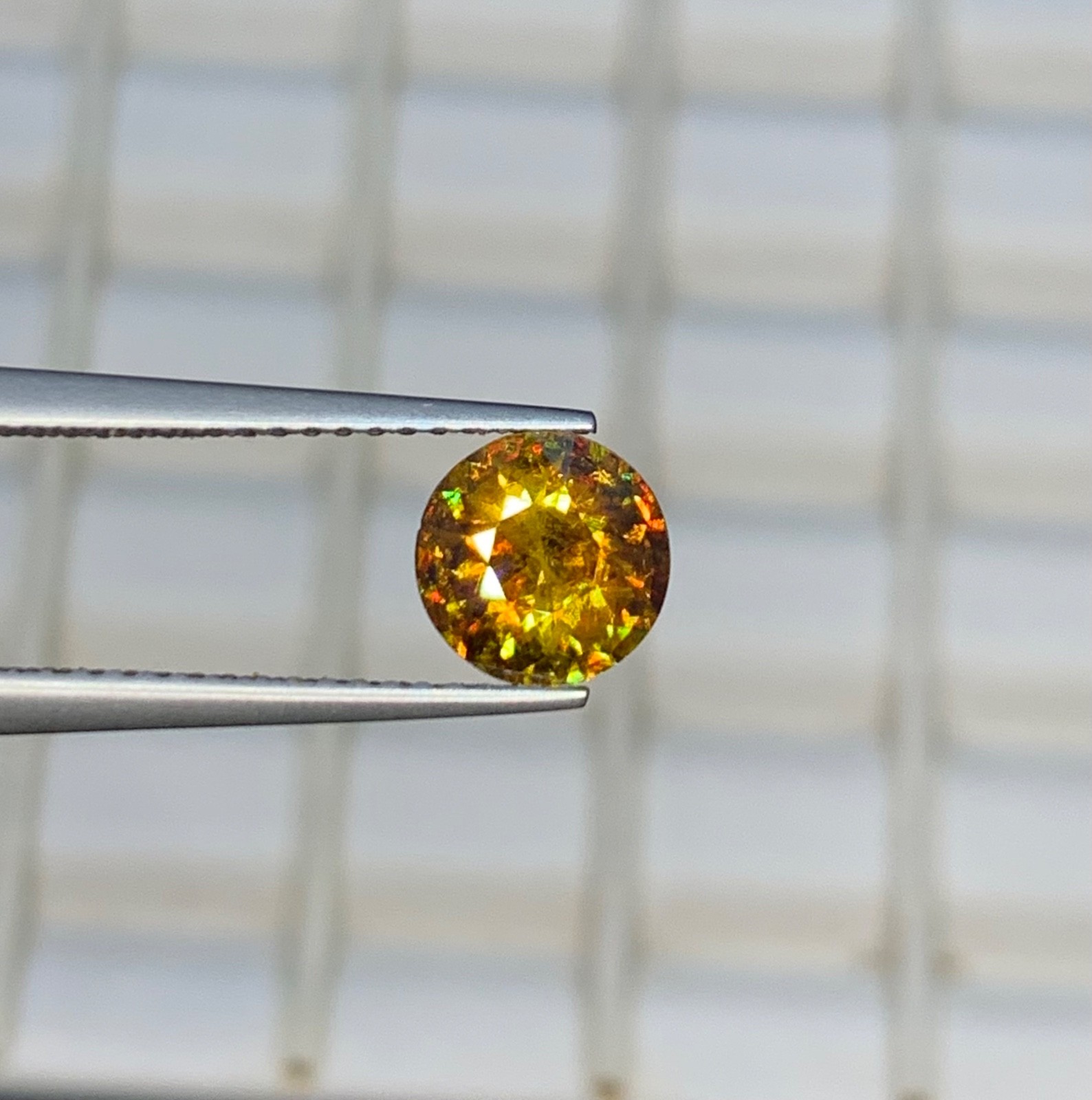 Natural Sphene Gemstone, 1.07 Crt From Skardu