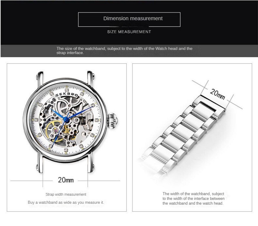 Solid Stainless Steel Bracelets Quality Metal Watch Band Strap Accessories 18 20