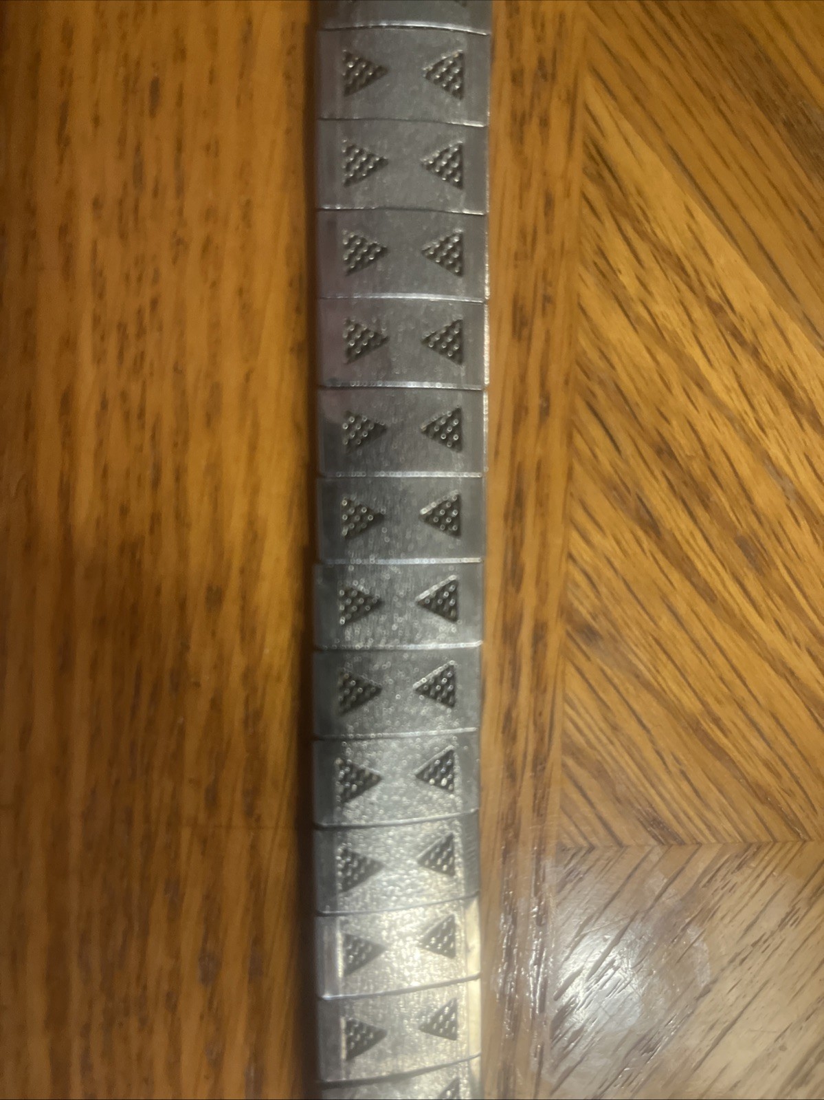 Vintage 7 1/2” Art Deco Link Bracelet – No Signature Or Markings Type Of Metal ?