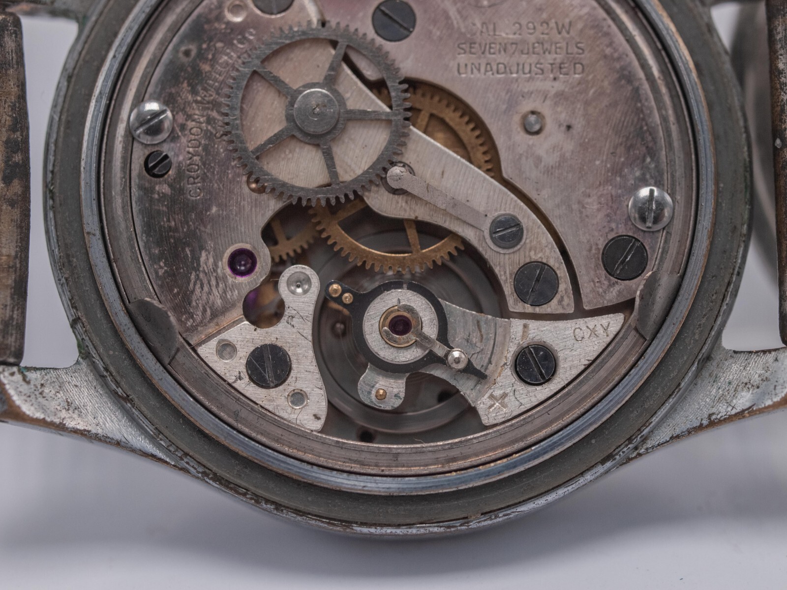 Runs AS-IS – 1950s Oris Men’s 31mm Watch Croyden 7j Cal. 292W