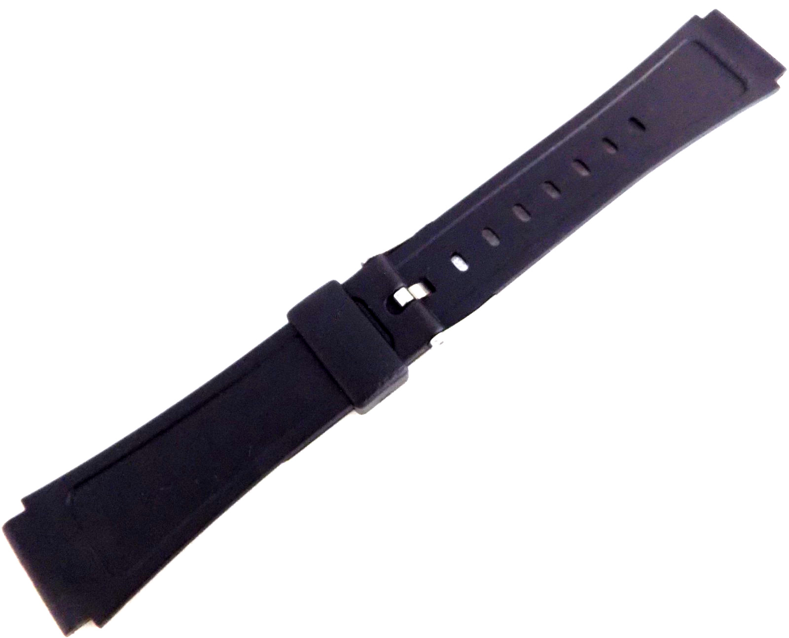 7 11/16″ 191mm Length THIN & LIGHT Timex 18mm BLACK Watch Band Short & Regular