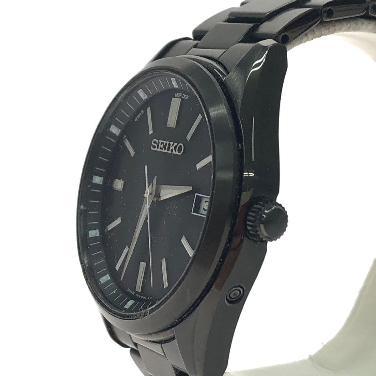 SEIKO Men’s Watch Radio Solar Seiko Collection 7B72 0AC0 Black