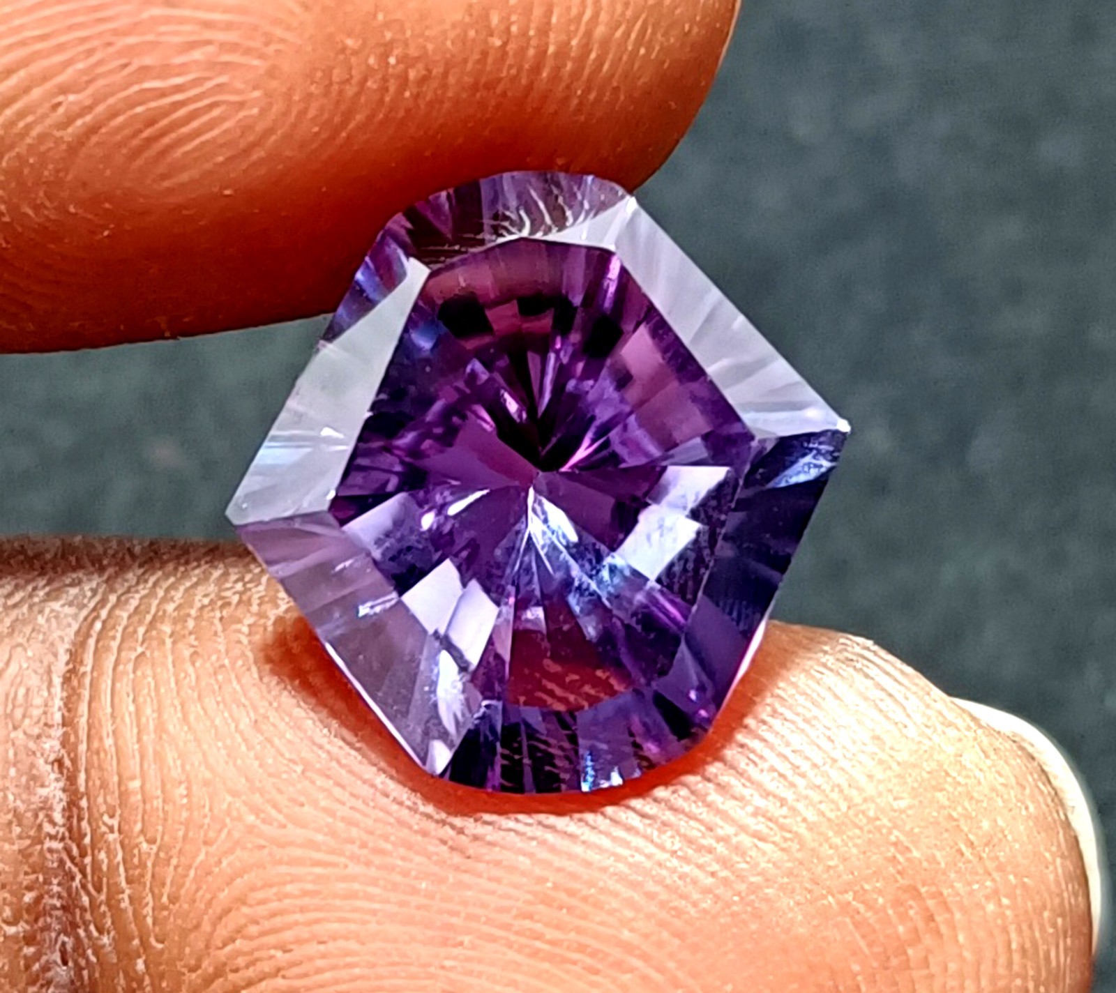 11.85 Ct NATURAL Loose Montana Bi-Color Change Sapphire Fancy Loose GEMSTONE