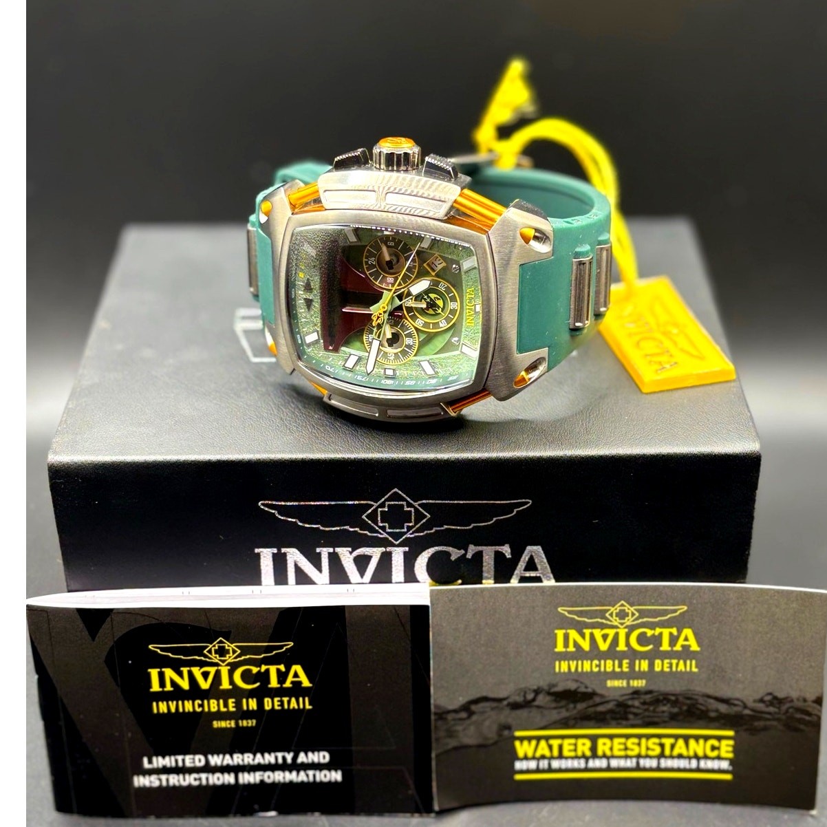 Invicta Star Wars Boba Fett Diablo 37435 LE Chronograph 53mm Watch NIB
