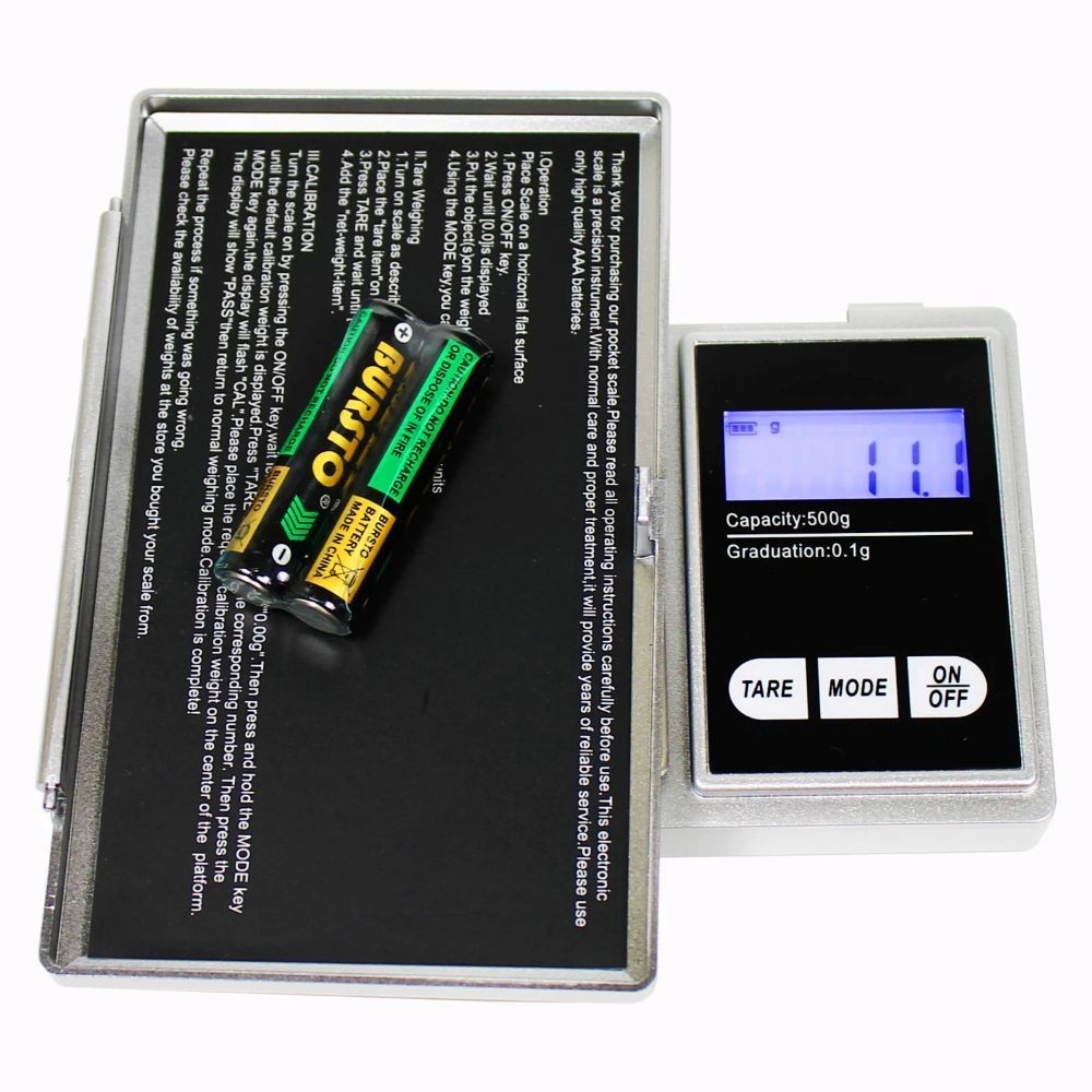 Digital Scales 0.01g-500g Grams Jewellery Gold Weighing Mini Pocket Electronic