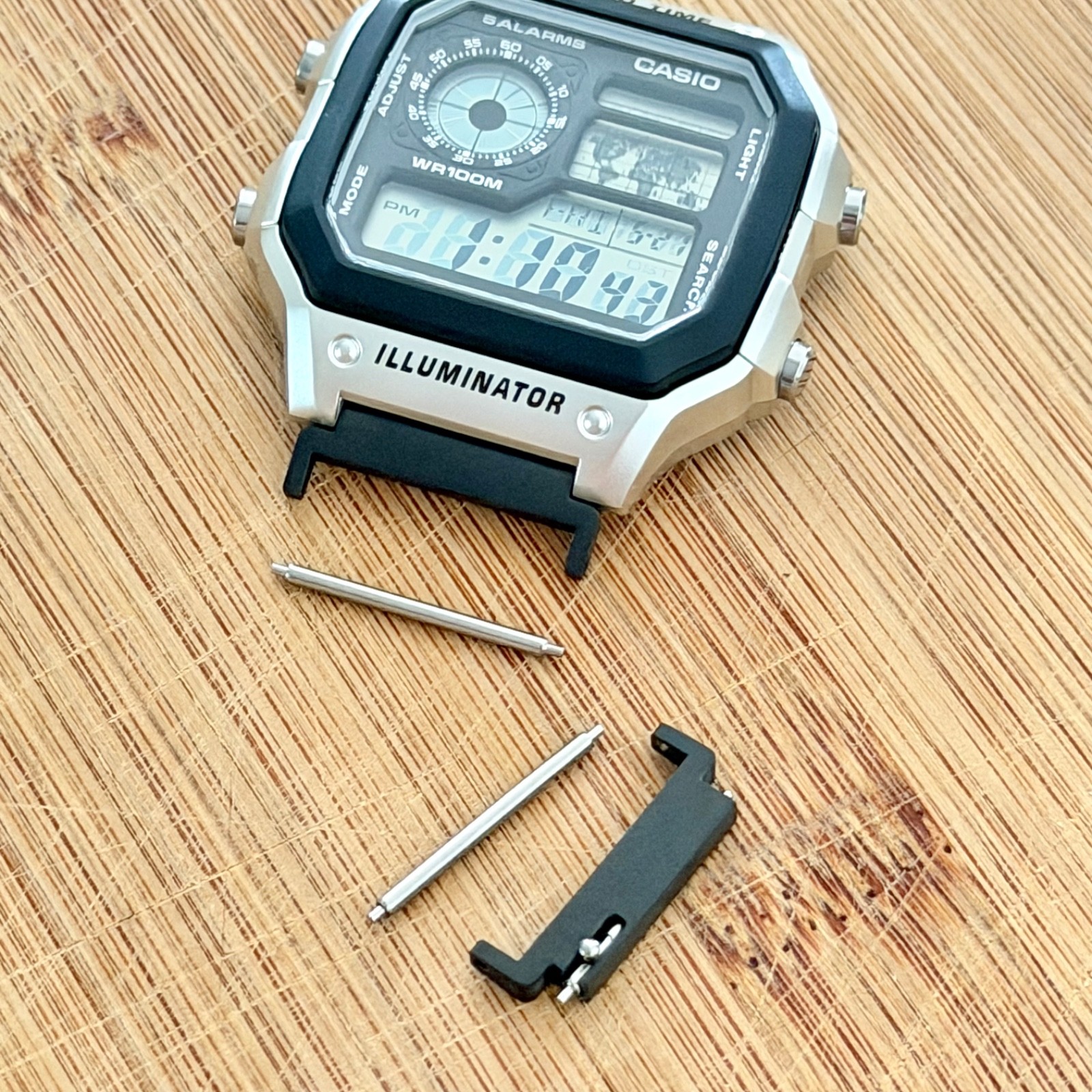 18mm Watch Band Adapters for Casio AE 1200WH 20mm Convertors Strap Connectors