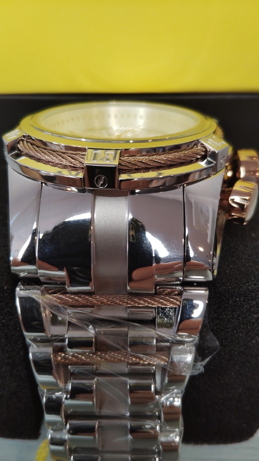 Invicta Reserve Bolt Zeus 1.O Carat Diamonds Swiss Rhonda Z60 Mens Watch 53mm