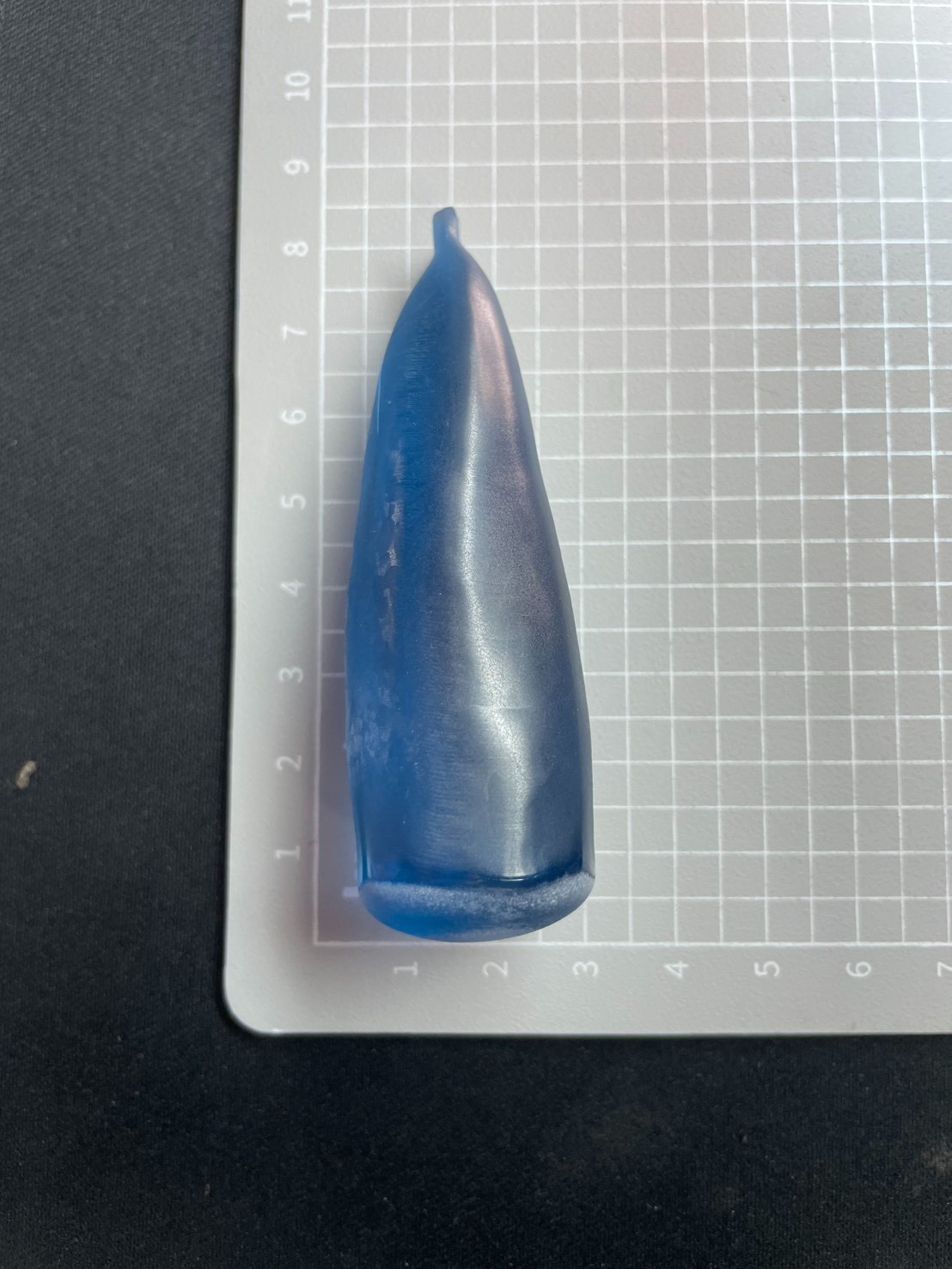 425 Ct Lab-Created London Blue Spinel Rough *Rare Color & Material* (Swiss Made)