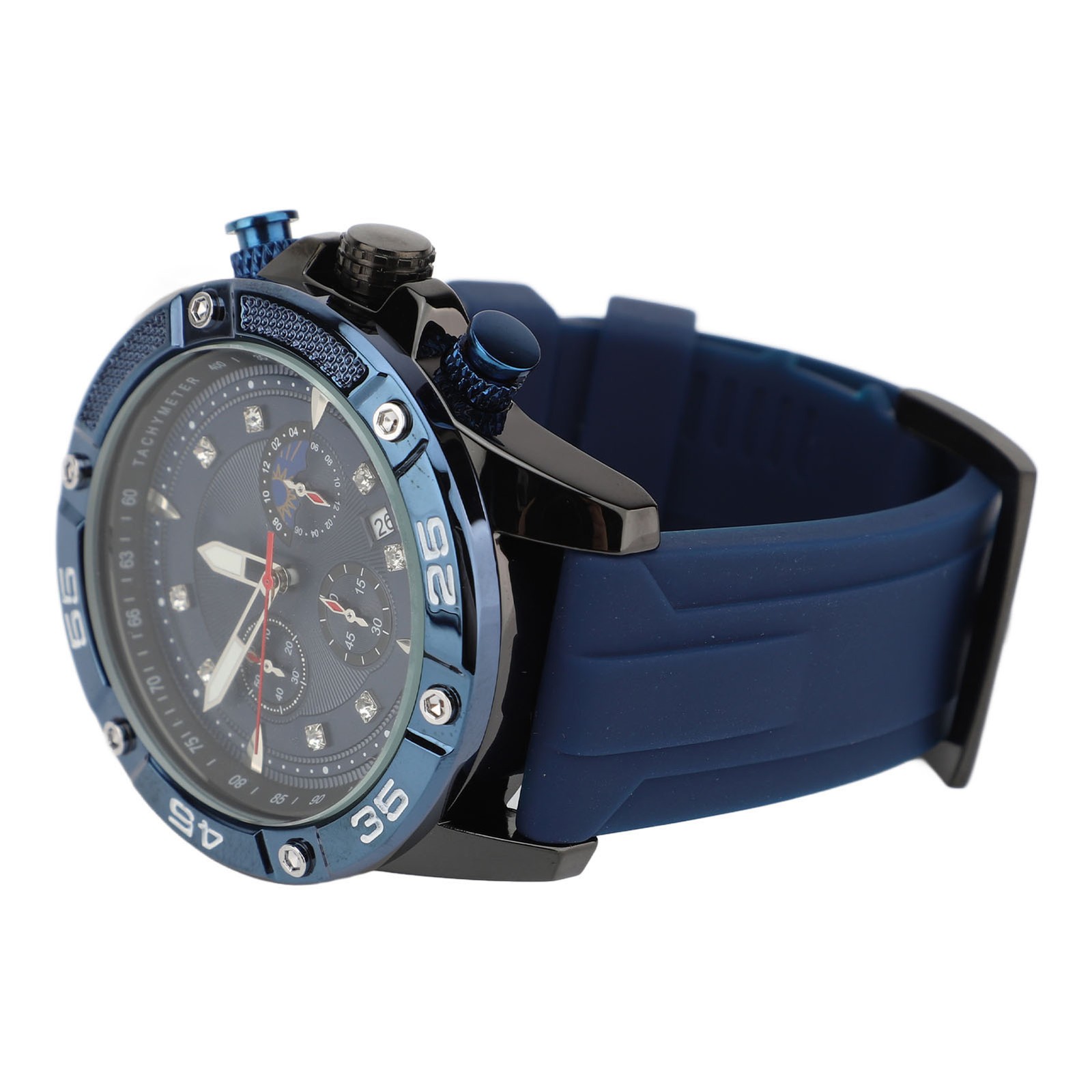 Casual Men Wristwatch Date Multifunctional Quartz Watch For Casual