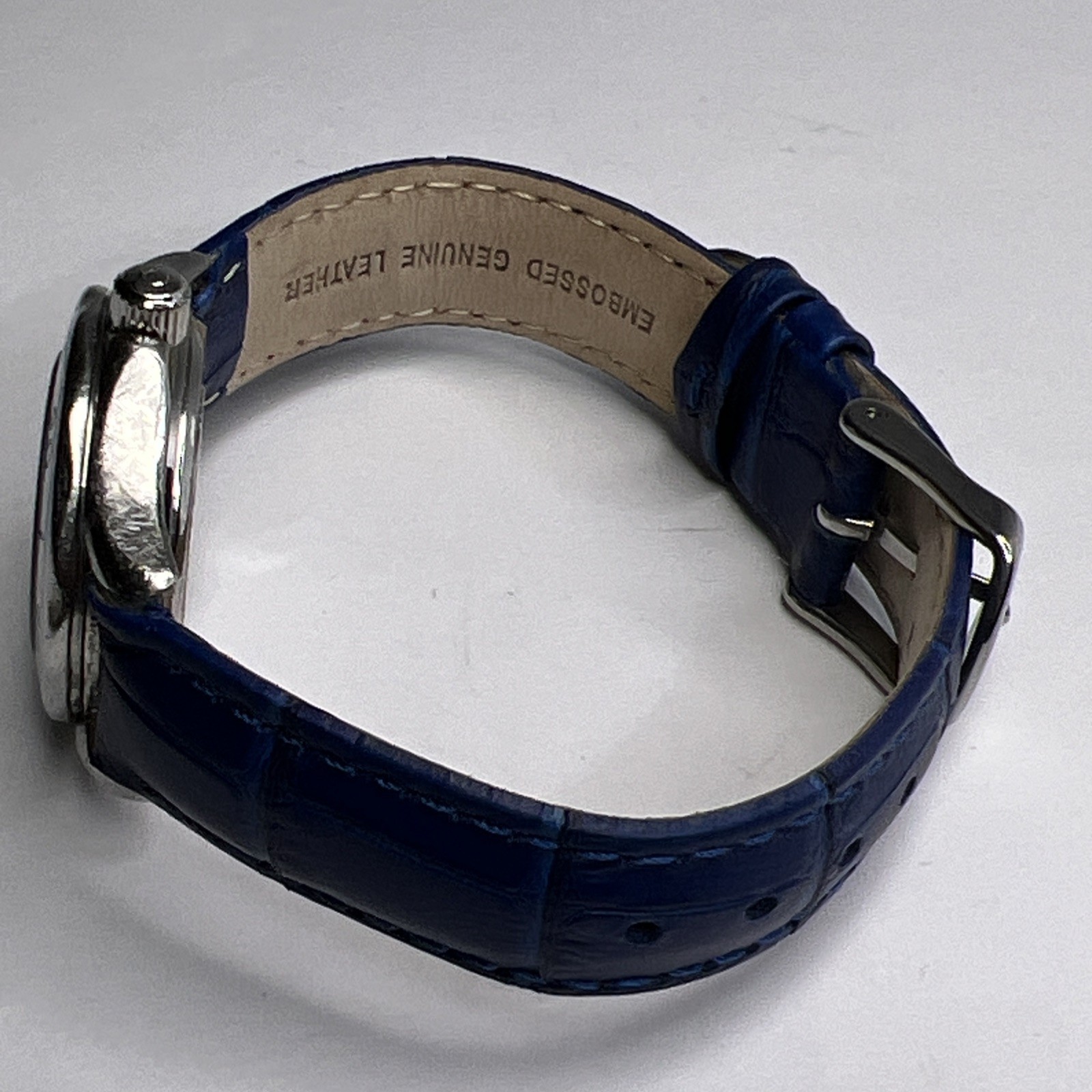 28mm Steel OMEGA 2285.80 Seamaster 300m Quartz Women’s Date Watch Blue Dial Band
