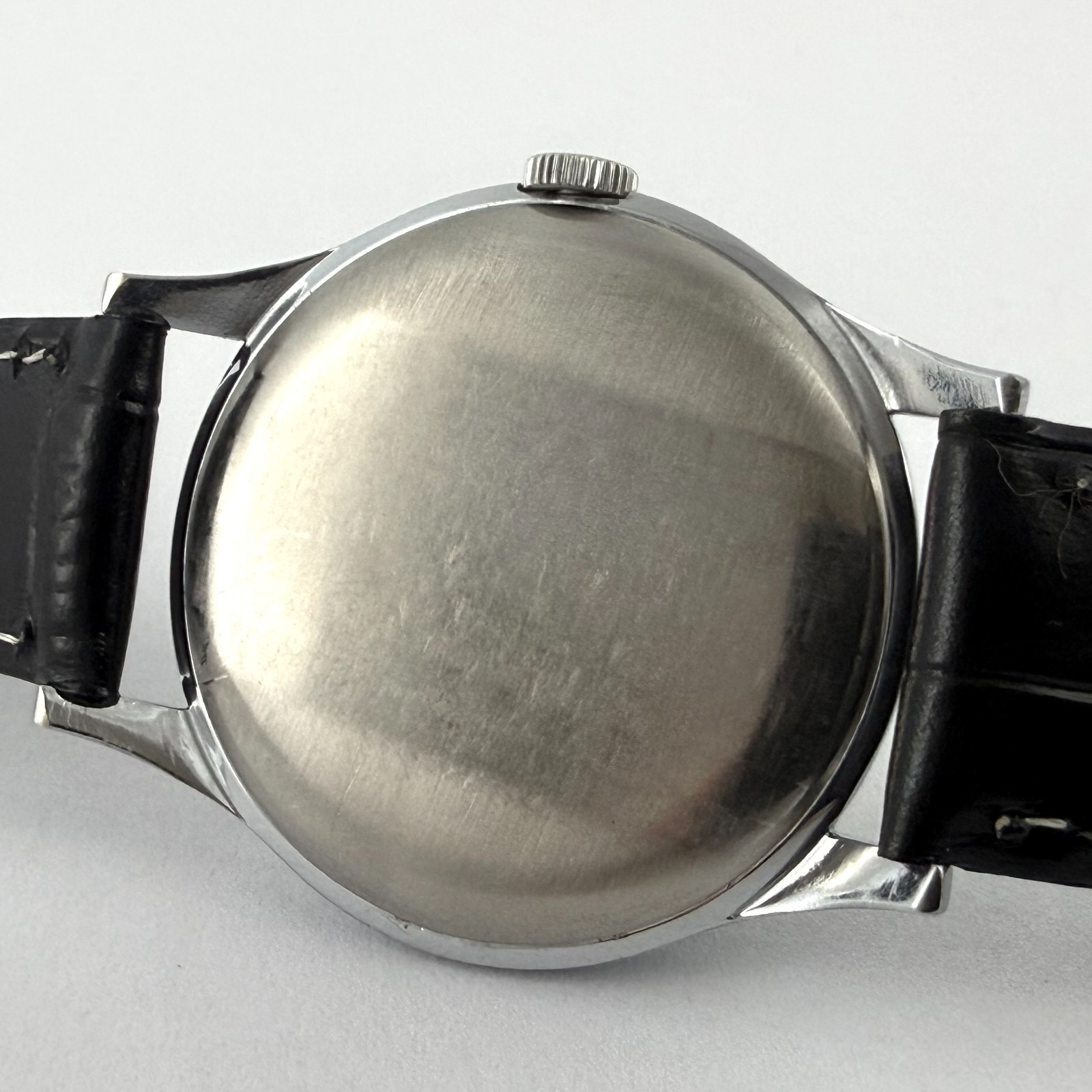 FINE GIRARD PERREGAUX VINTAGE ORIGINAL DIAL MANUAL WIND STEEL GENTS WATCH