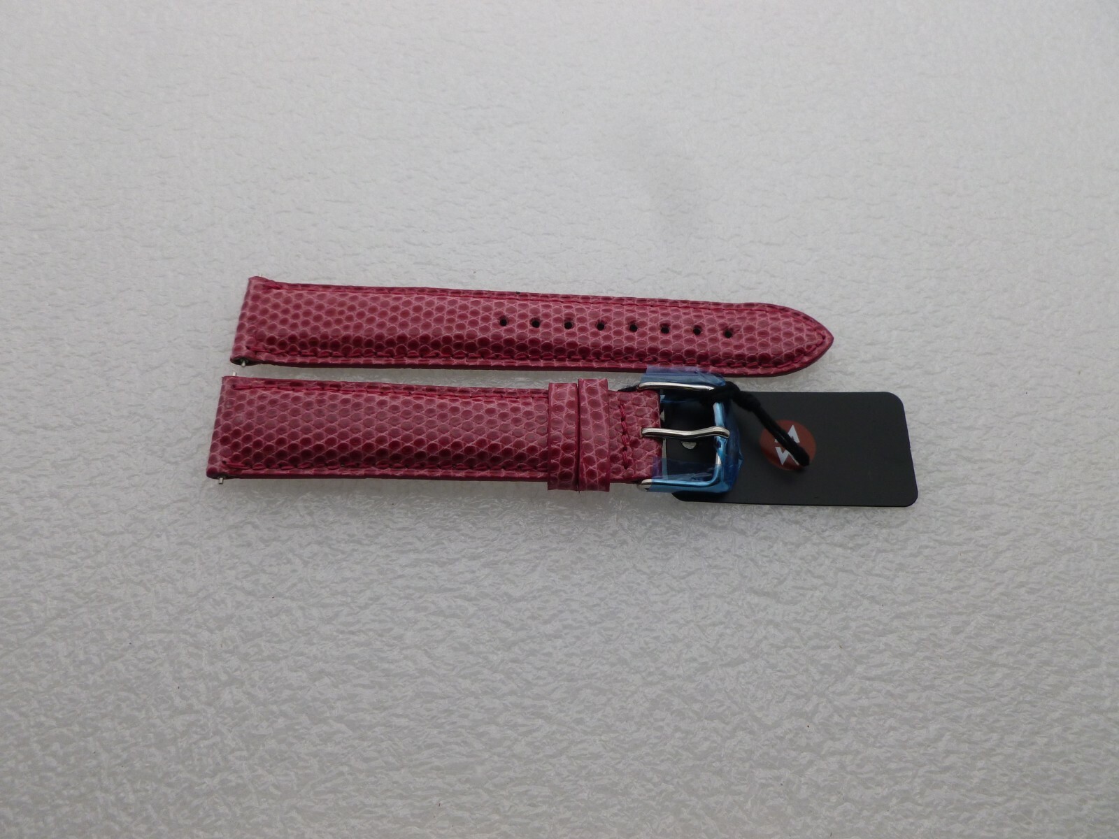 Genuine Michele 18mm Pink Lizard Watch Band Strap New