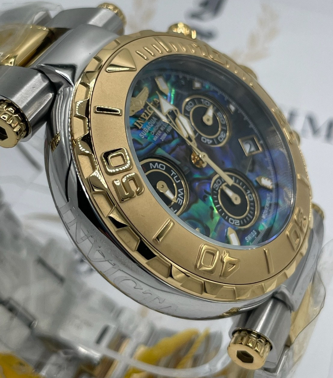Invicta Subaqua Noma I Swiss Men’s Watch w/Abalone Dial (25805) Limited to 3000