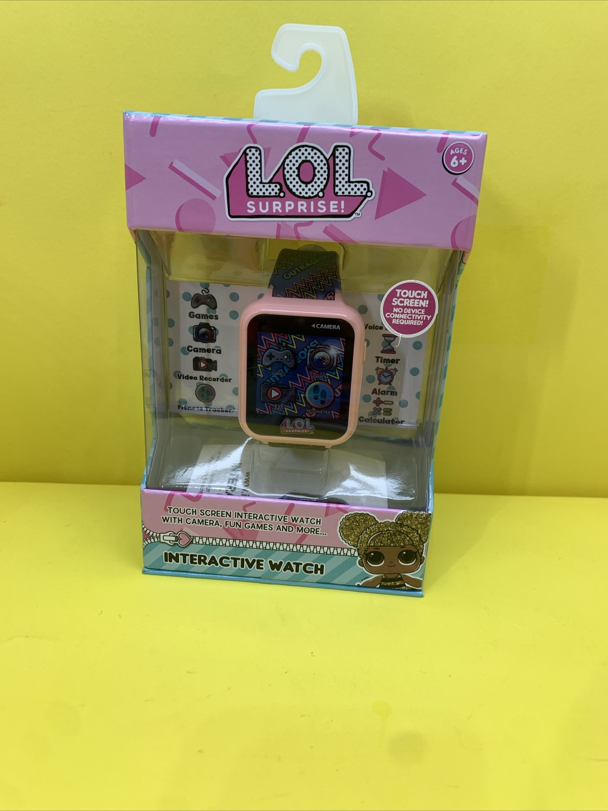 LOL Surprise OMG Blue Pink Interactive Kids Watch Games Camera Video TouchScreen