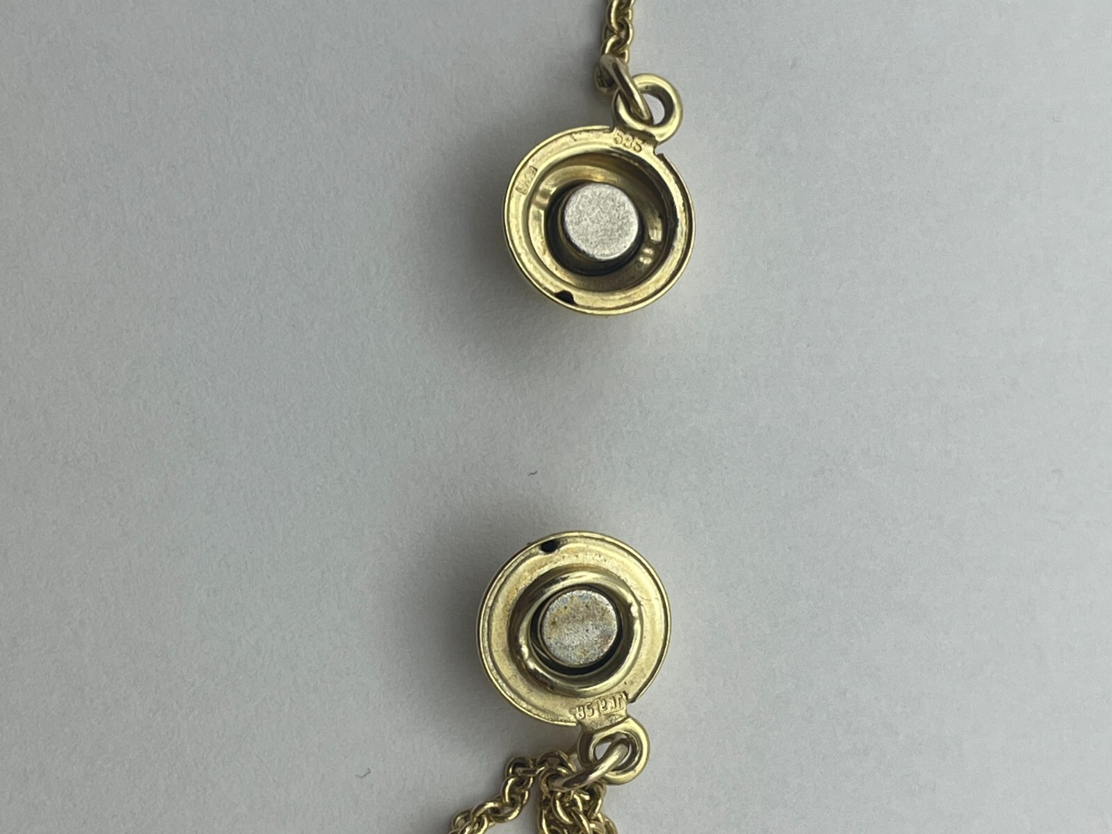 Marco Bicego, 18k Yellow Gold Necklace, Aquamarine + Citrine, 20.5 in, Italy