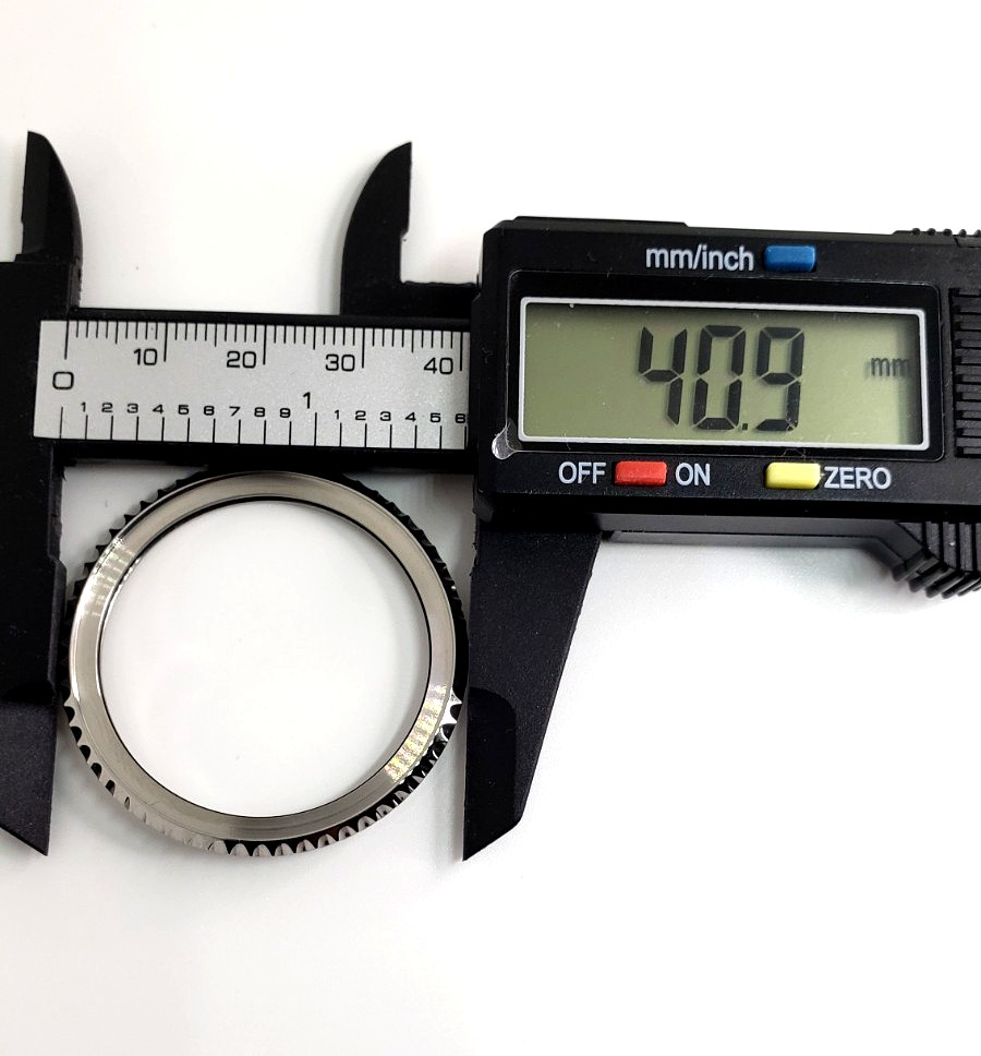 NEW STAINLESS ROTATING BEZEL FOR SEIKO 10 BAR 7S26-0040 SKX031 / 33 SUB STYLE!