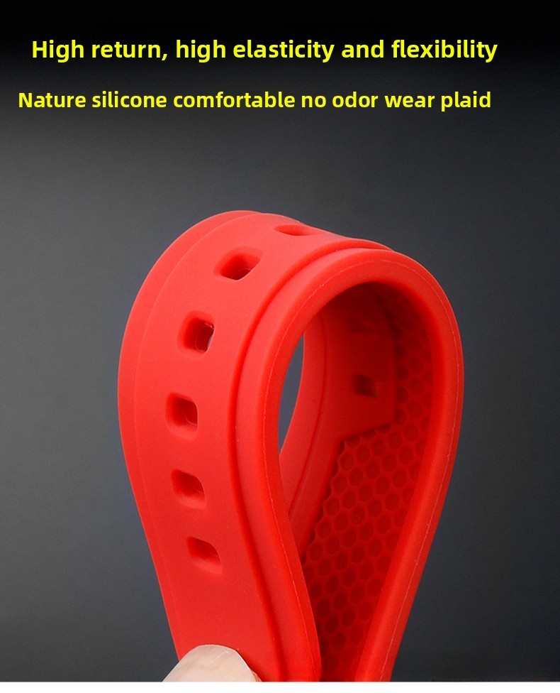 For Timex Tide Temp Compass T2N721 T2N720 TW2V22200 Silicone Watch Straps Mens