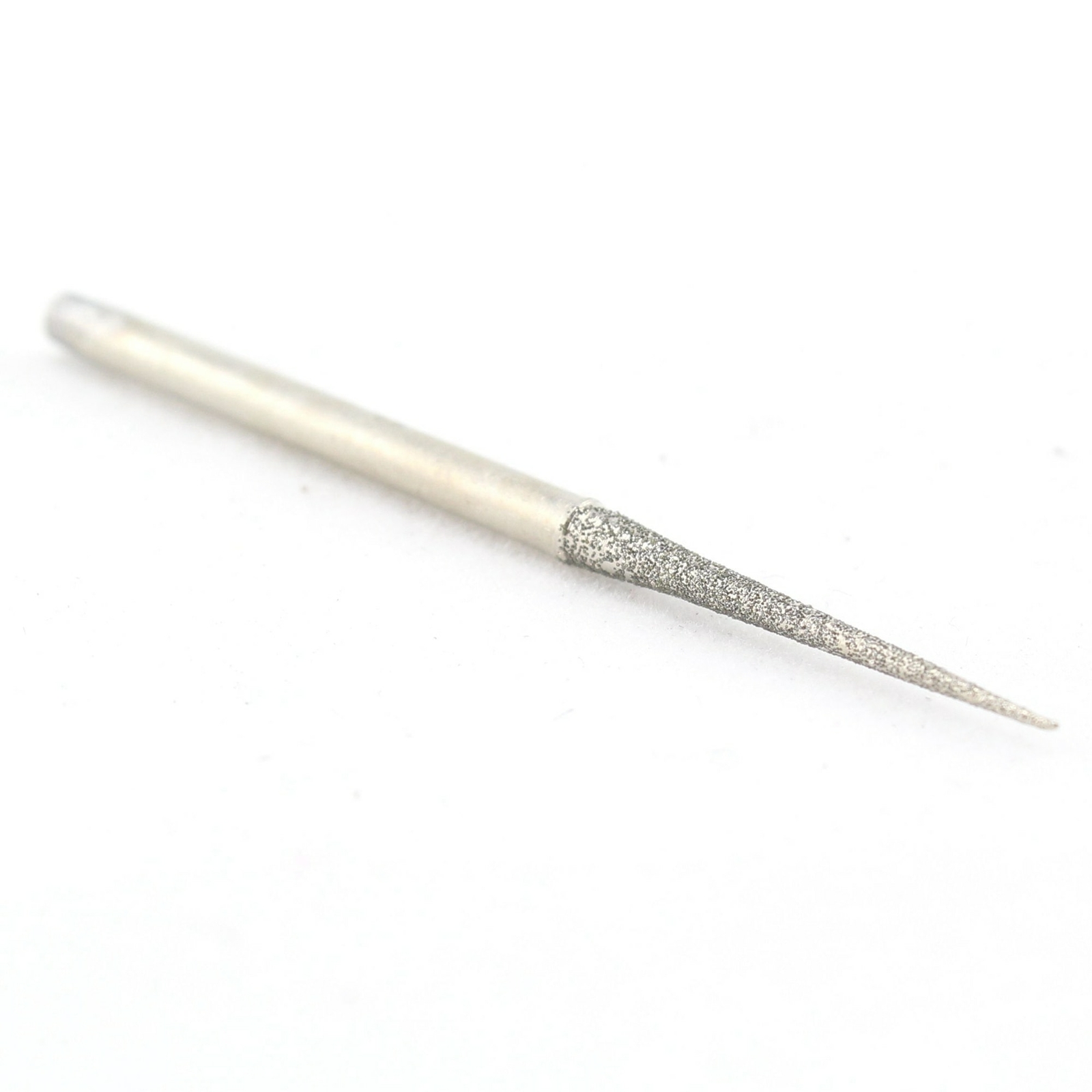 30Pcs Diamond Carving Burrs 2.35mm Conical Grinding Bit for Gem Stone Glass