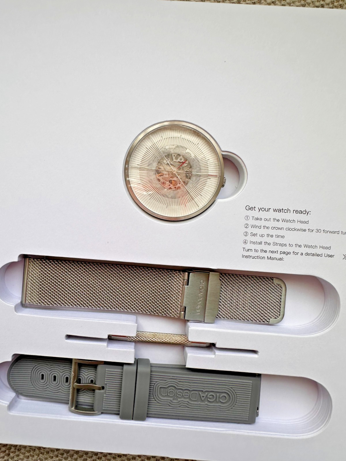 CIGA Design J Series Zen Karesansui Automatic Skeleton Watch – Unworn Boxed
