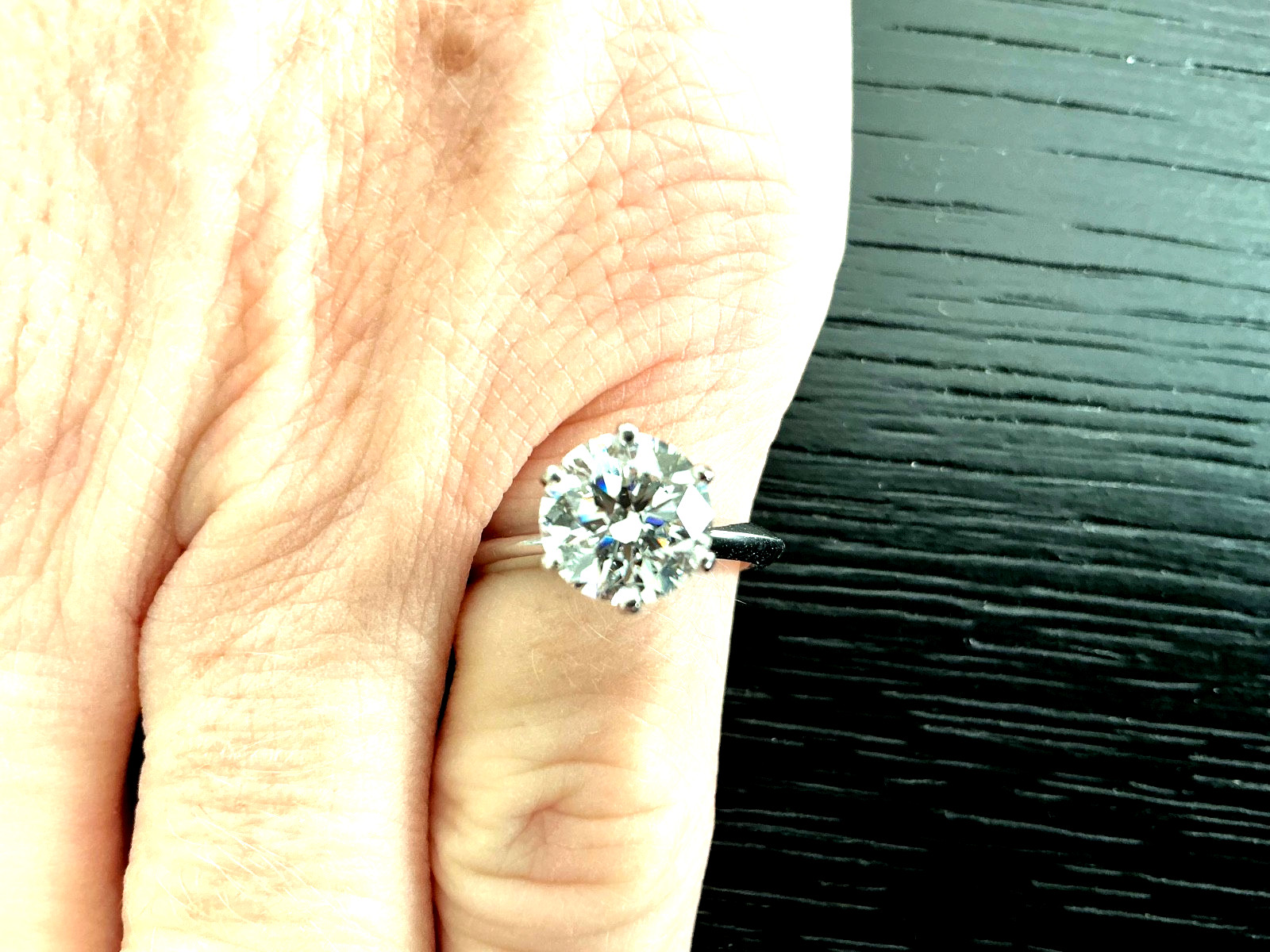 Tiffany & Co Platinum Diamond Round Engagement Ring 2.24 CT H VVS2 3X $69k NEW