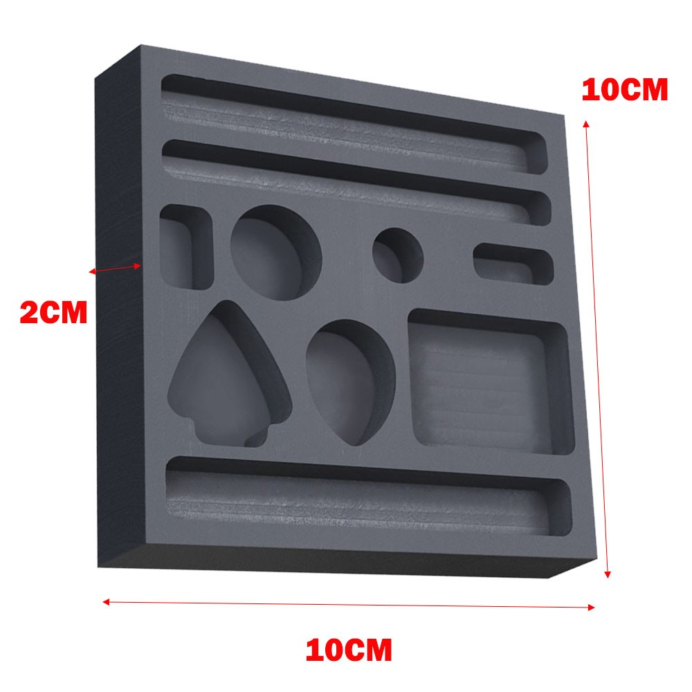 Graphite Ingot Casting Mold Combo Mould For Melting Refining Gold/Silver/Copper