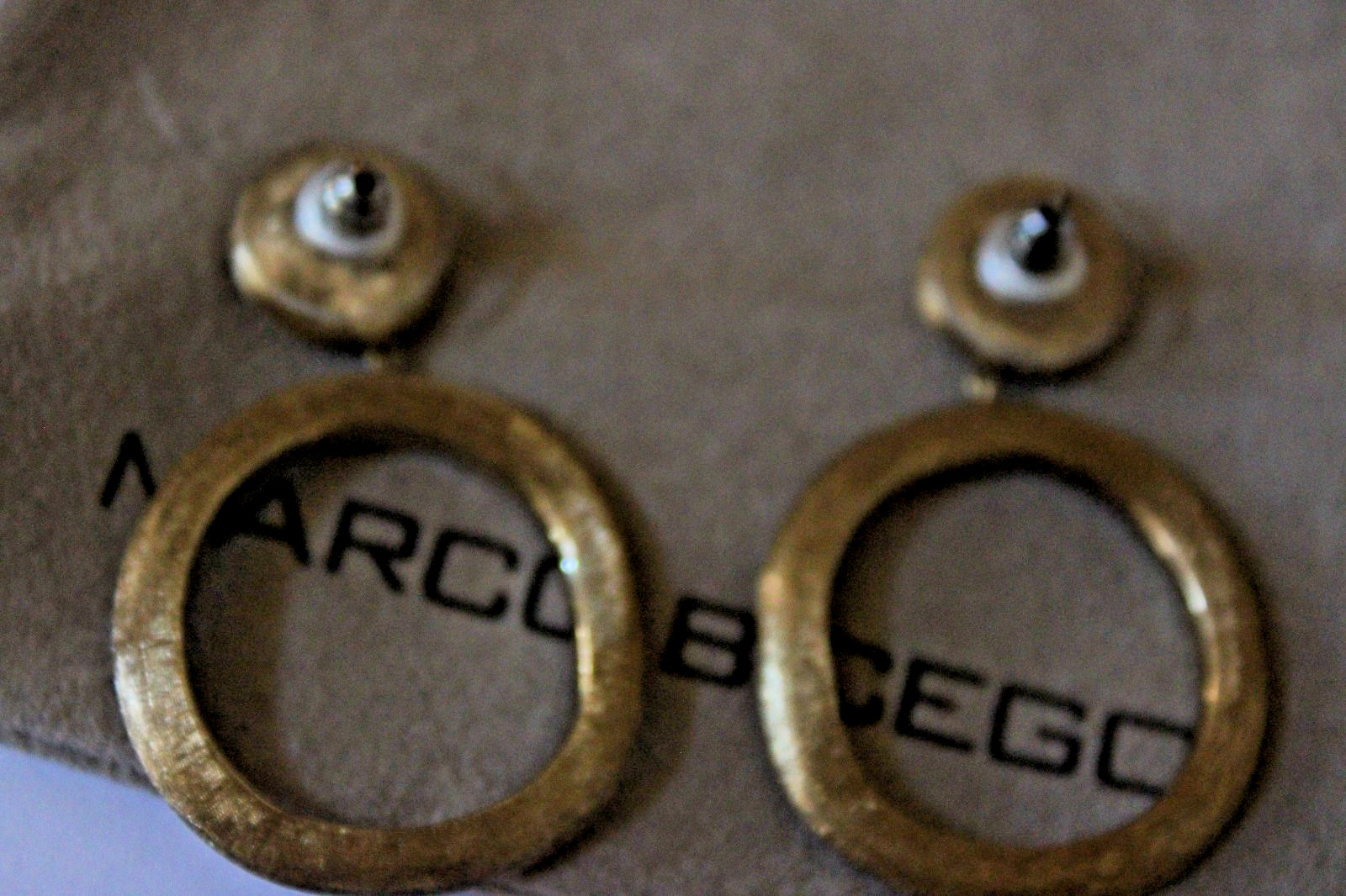 Marco Bicego 18k Gold Jaipur Circle Drop Earrings 8 grams