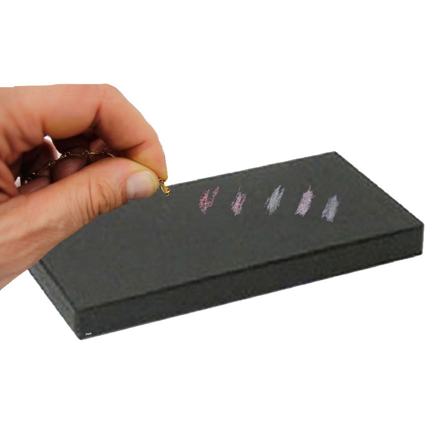 6″ x 3″ x 1/2″ Natural Jewelry Purity Precious Metal Gold Silver Testing Stone