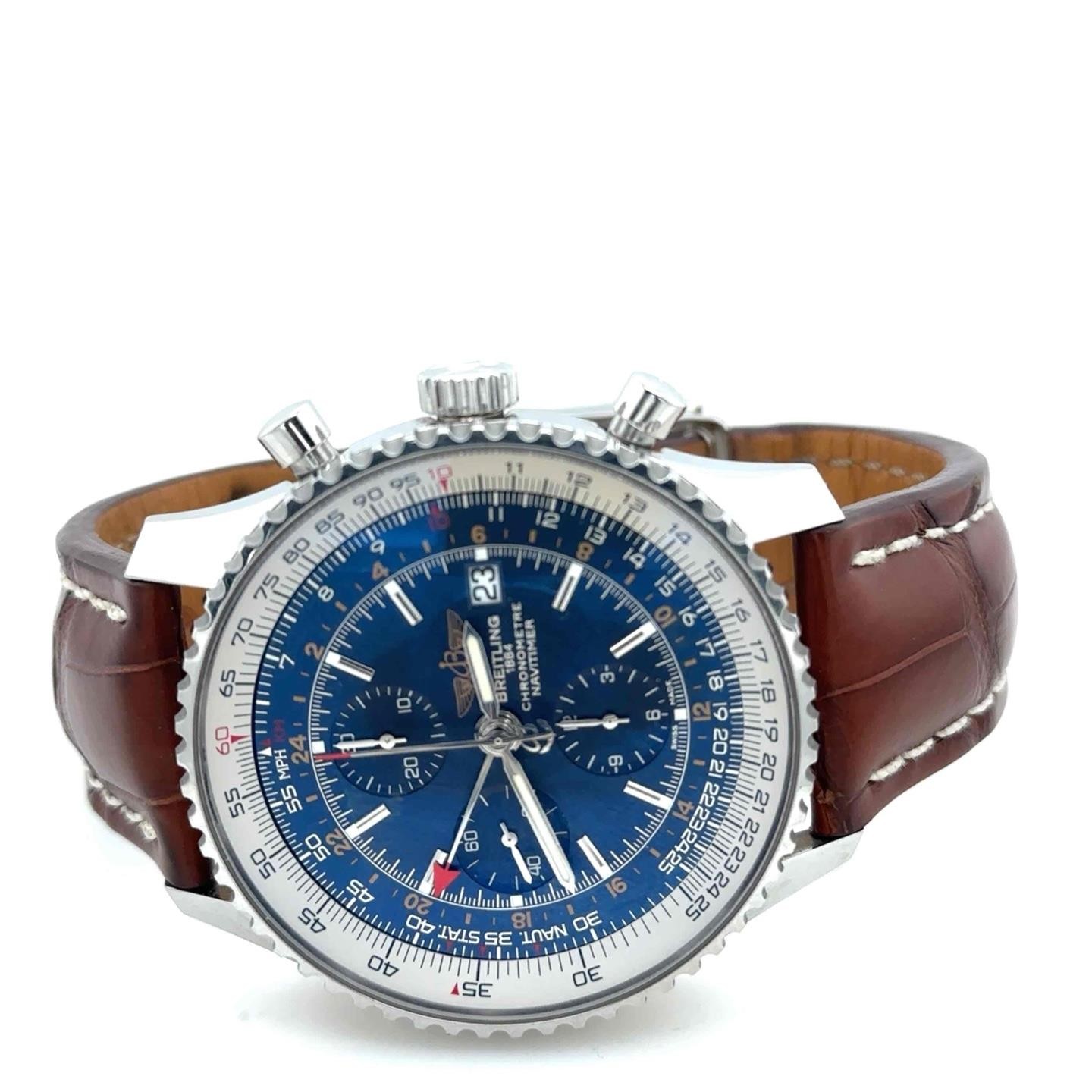 Breitling Navitimer World Chronograph Automatic 46mm Steel Men’s A24322121C1X2